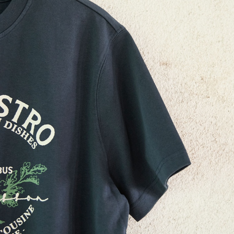 Printed Vintage Tee Navy 6